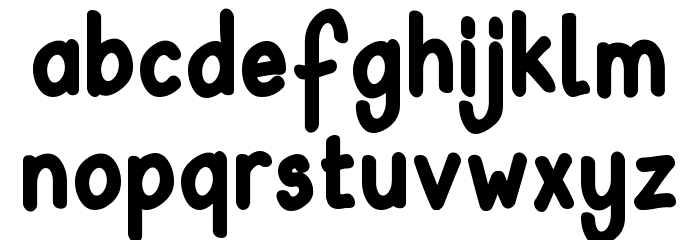 Babiole Bold Font LOWERCASE
