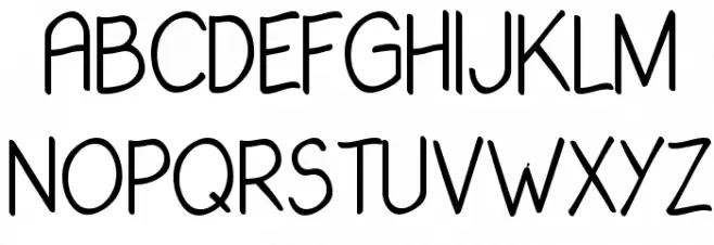 Babiole Extralight Font Litere mari