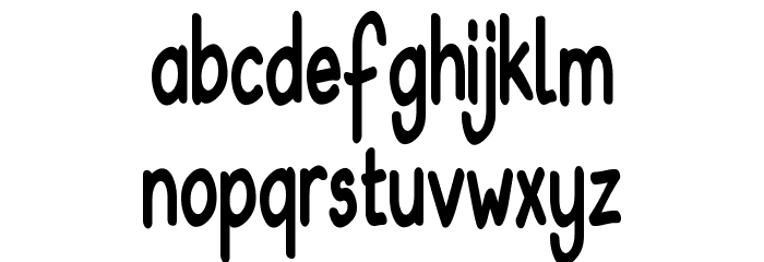 Babiole Narrow Font LOWERCASE