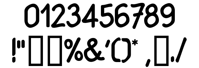 Babiole Font OTHER CHARS