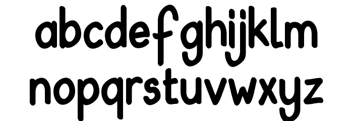 Babiole Font LOWERCASE