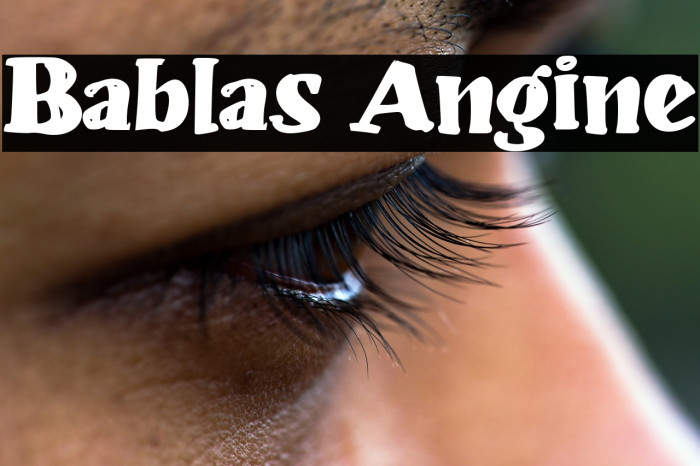 Bablas Angine Example 1