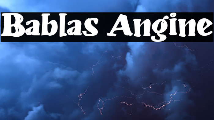 Bablas Angine Example 3