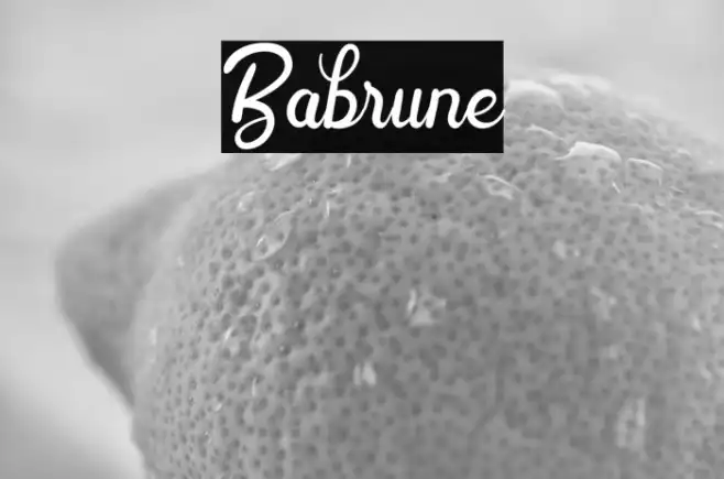 Babrune Example 1