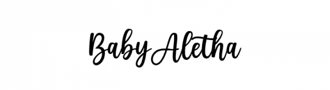 Baby Aletha  Fuentes Gratis Descargar