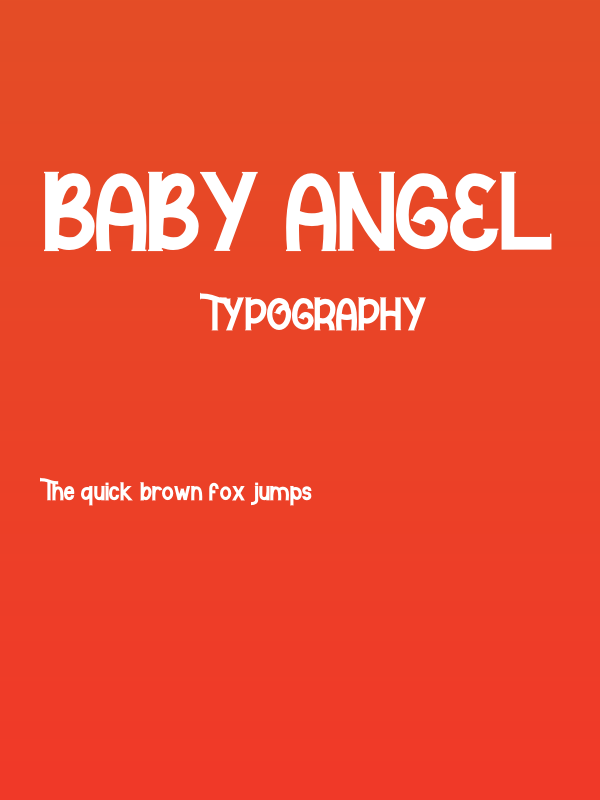 Baby Angel Poster