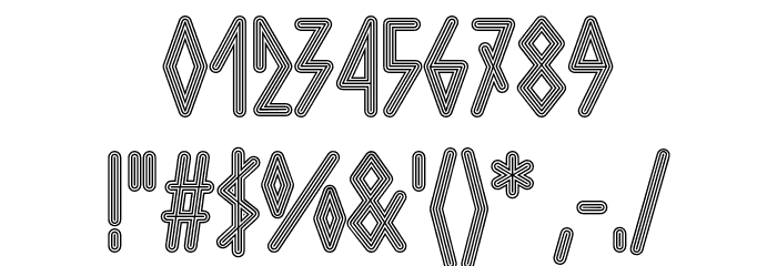Baby Baby Color Blue Yellow Upright Font OTHER CHARS