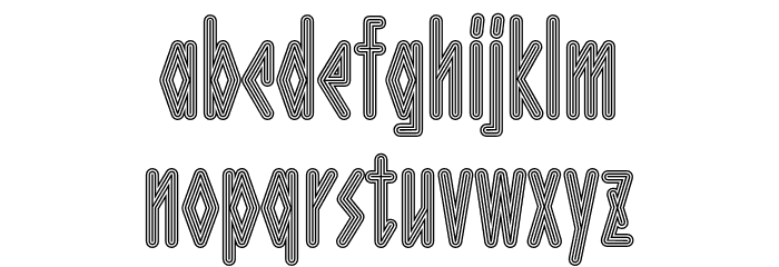 Baby Baby Color Blue Yellow Upright Font LOWERCASE