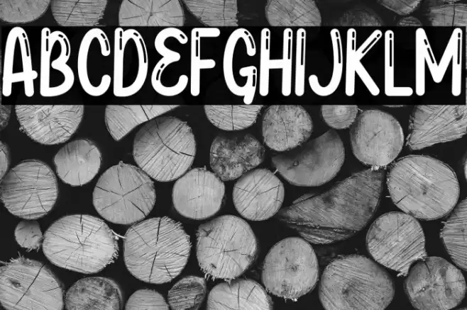 Baby Balloon Group Font examples