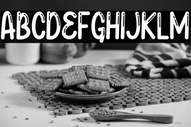 Baby Balloon Group Font examples