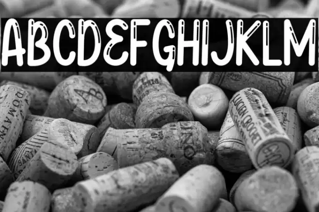 Baby Balloon Group Font examples