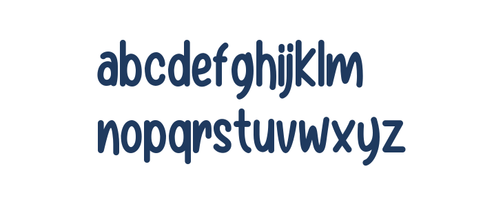 Baby Balloon Lowercase