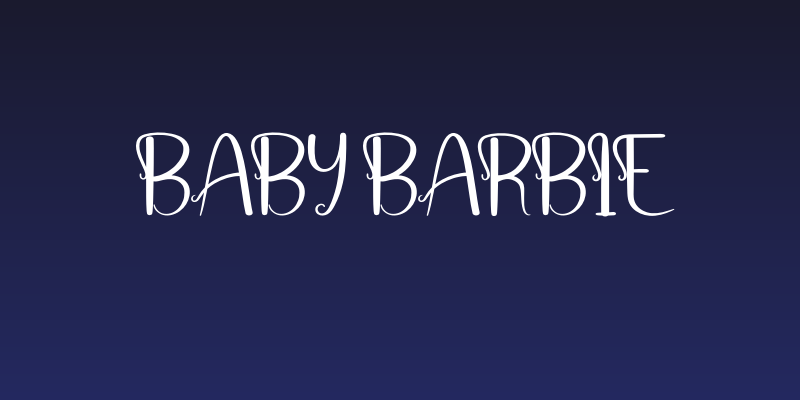 Baby Barbie Social Header