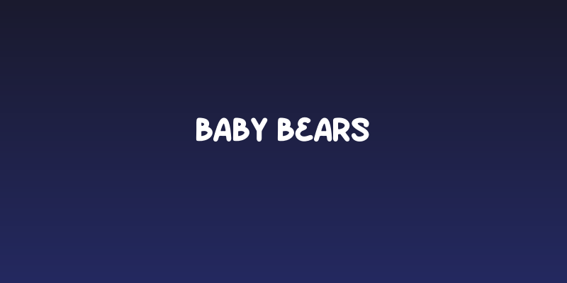 Baby Bears Social Header