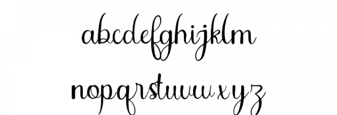 Baby Birthday خط أحرف صغيرة