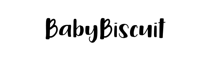 Baby Biscuit  Fuentes Gratis Descargar