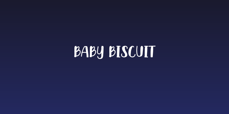 Baby Biscuit Social Header