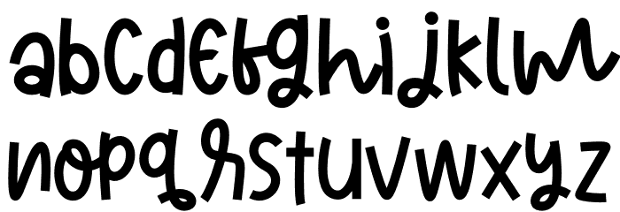 Baby Bloom - Personal Use Font LOWERCASE