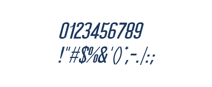 Baby Blues Italic Other Characters