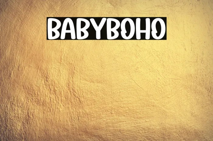 Baby Boho Example 3