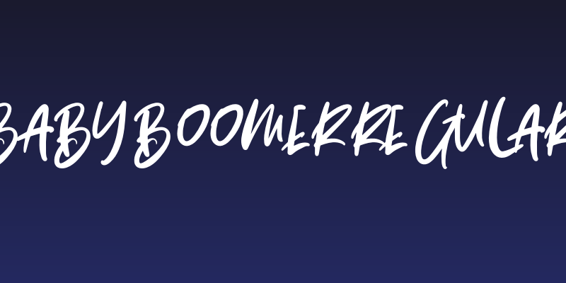 Baby Boomer Regular Social Header
