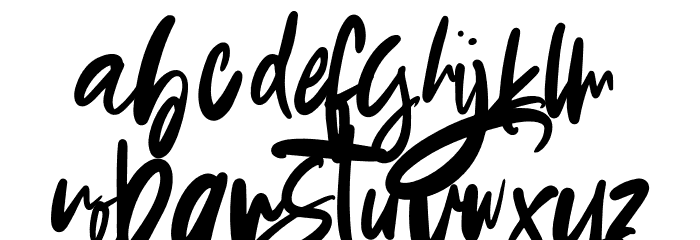 Baby Boomer Regular Font LOWERCASE