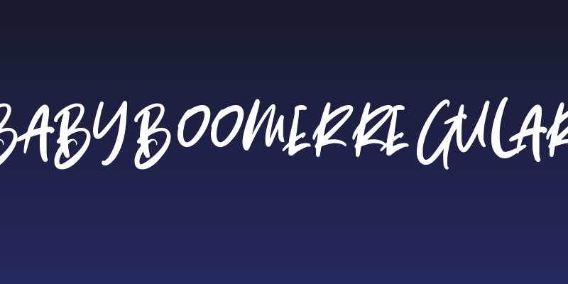 Baby Boomer Regular Social Header