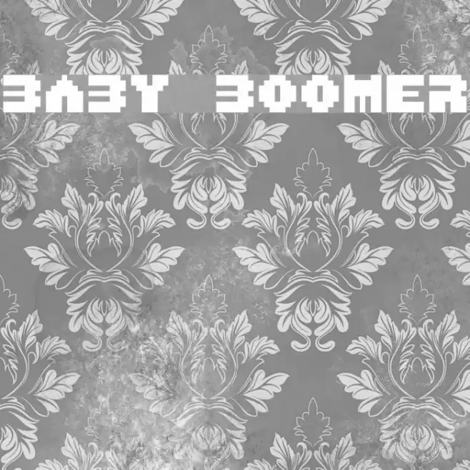 Baby Boomer Font examples