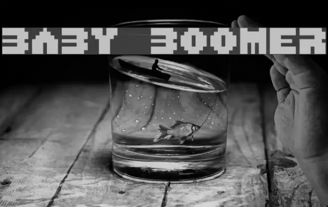 Baby Boomer Font examples