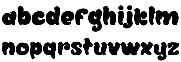 Baby Born Demo Font LOWERCASE