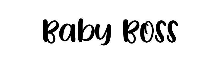 Baby Boss  フリーフォントのダウンロード