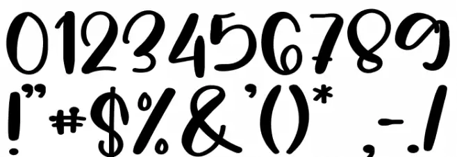 Baby Boss Font OTHER CHARS