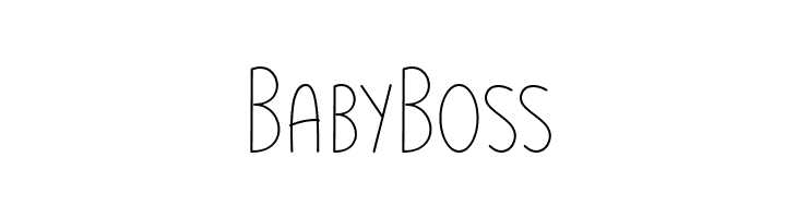 Baby Boss  Fuentes Gratis Descargar