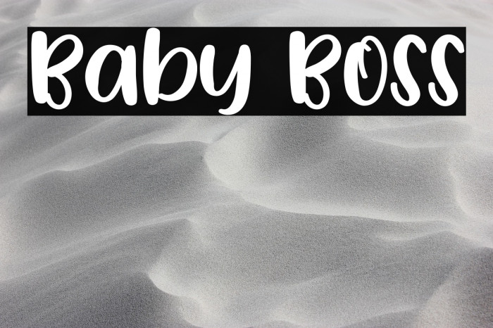 Baby Boss Example 2