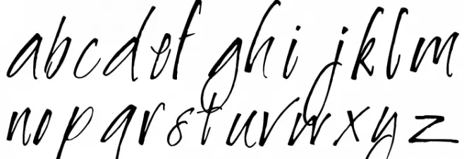 Baby Bowser फ़ॉन्ट लोअरकेस