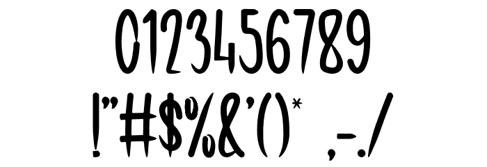 Baby Boy Font OTHER CHARS