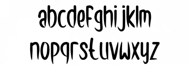 Baby Boy خط أحرف صغيرة