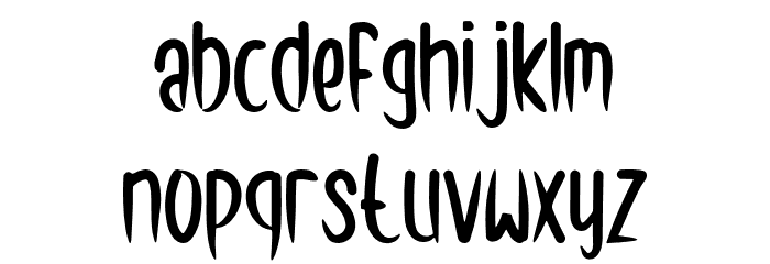 Baby Boy Font LOWERCASE