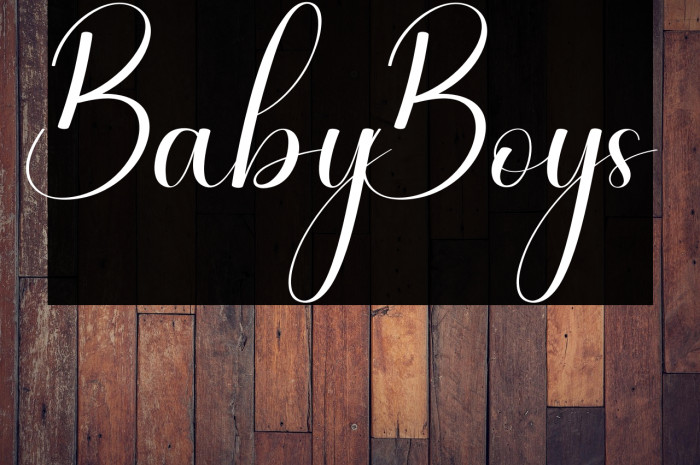 Baby Boys Example 3