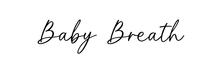 Baby Breath  Descarca Fonturi Gratis