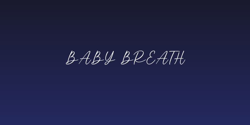 Baby Breath Social Header