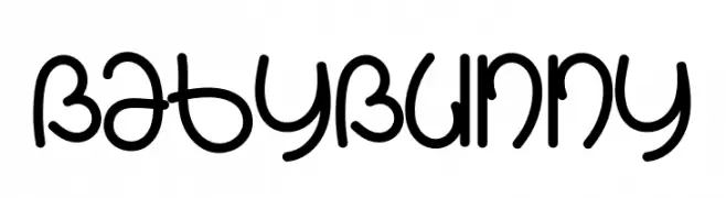 Baby Bunny  Frei Schriftart Herunterladen