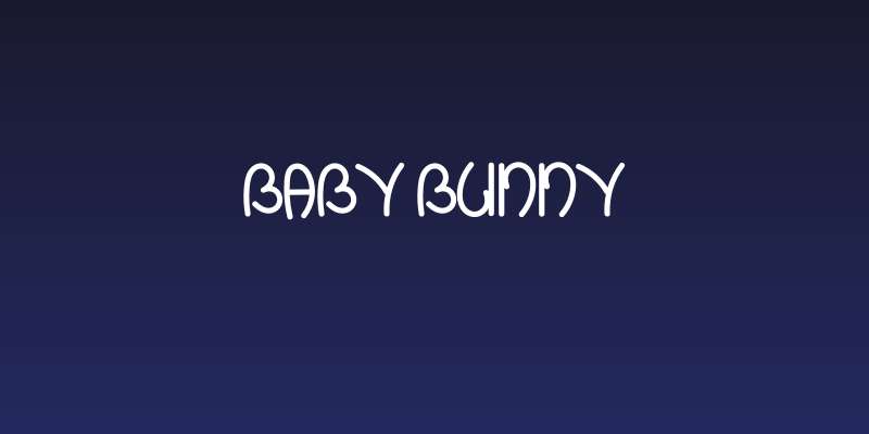 Baby Bunny Social Header