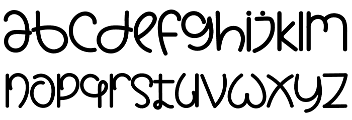 Baby Bunny Font LOWERCASE