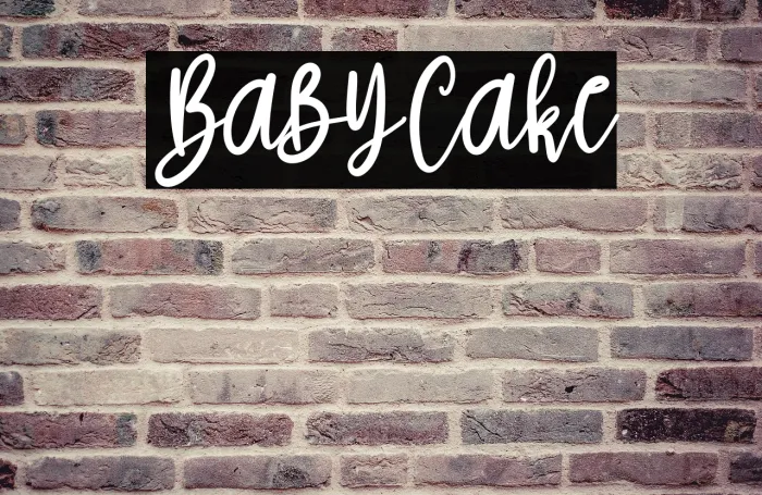 Baby Cake Example 3
