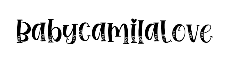 Baby Camila Love  Descarca Fonturi Gratis