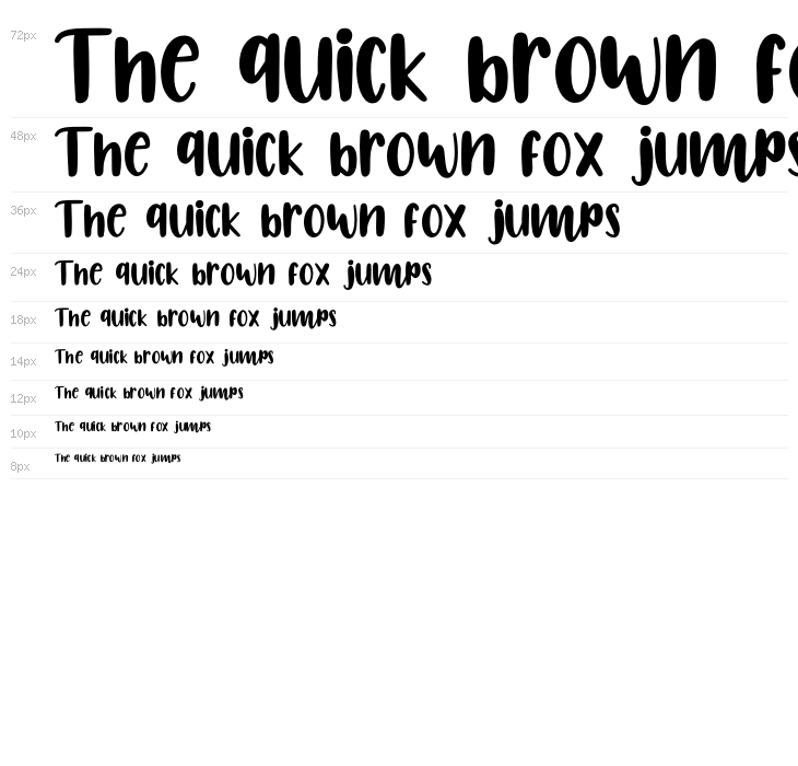 Baby Caroline Sans Waterfall