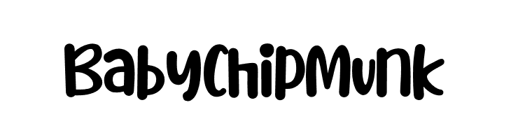 Baby Chipmunk  Скачать бесплатные шрифты