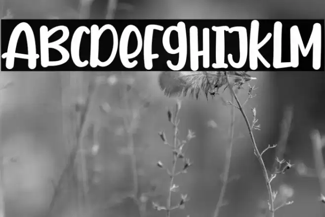 Baby Chipmunk Font examples