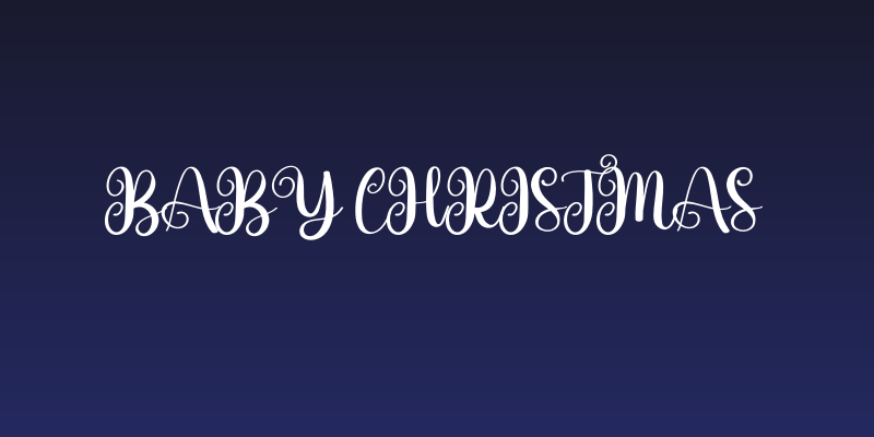 Baby Christmas Social Header
